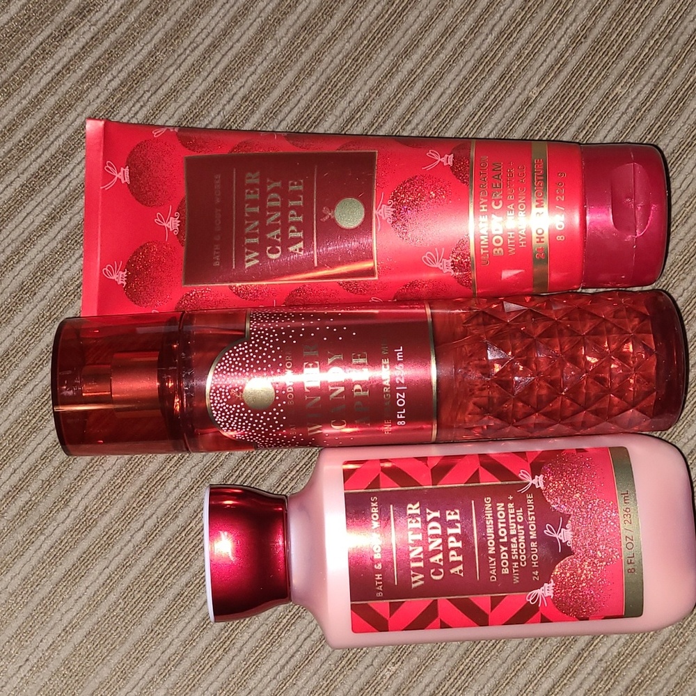 🆕️B&BW Winter Candy Apple Set